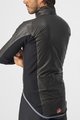 CASTELLI Cyklistická vodeodolná pláštenka - SLICKER PRO - čierna