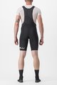 CASTELLI Cyklistické nohavice krátke s trakmi - PREMIO BLACK LTD EDITION - čierna/biela