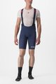 CASTELLI Cyklistické nohavice krátke s trakmi - PREMIO BLACK LTD EDITION - modrá