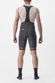CASTELLI Cyklistické nohavice krátke s trakmi - FREE AERO RC CLASSIC - šedá/ružová