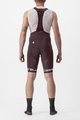 CASTELLI Cyklistické nohavice krátke s trakmi - FREE AERO RC CLASSIC - bordová/biela