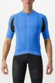 CASTELLI Cyklistický dres s krátkym rukávom - SUPERLEGGERA 3 - modrá