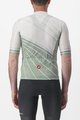 CASTELLI Cyklistický dres s krátkym rukávom - SPEED STRADA - biela