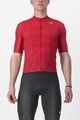 CASTELLI Cyklistický dres s krátkym rukávom - LIVELLI - červená