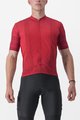 CASTELLI Cyklistický dres s krátkym rukávom - UNLIMITED TERRA - červená