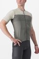 CASTELLI Cyklistický dres s krátkym rukávom - UNLIMITED ENTRATA - šedá/ivory