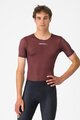 CASTELLI Cyklistické tričko s krátkym rukávom - PRO MESH 2.0 - bordová