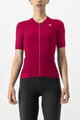 CASTELLI Cyklistický dres s krátkym rukávom - PREMIO W - červená