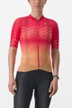 CASTELLI Cyklistický dres s krátkym rukávom - CLIMBER'S 2.0 W - červená
