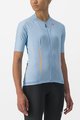 CASTELLI Cyklistický dres s krátkym rukávom - ENDURANCE W - svetlo modrá