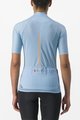 CASTELLI Cyklistický dres s krátkym rukávom - ENDURANCE W - svetlo modrá