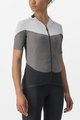 CASTELLI Cyklistický dres s krátkym rukávom - GRADIENT COLOR BLOCK - šedá