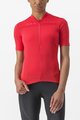 CASTELLI Cyklistický dres s krátkym rukávom - ANIMA - červená