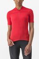 CASTELLI Cyklistický dres s krátkym rukávom - ANIMA - červená