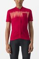 CASTELLI Cyklistický dres s krátkym rukávom - UNLIMITED SENTIERO 2 - červená
