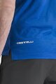 CASTELLI Cyklistické tričko s krátkym rukávom - ITALIA MERINO - modrá