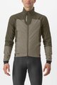 CASTELLI Cyklistická zateplená bunda - FLY TERMAL - béžová