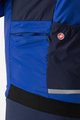 CASTELLI Cyklistická zateplená bunda - FLY TERMAL - modrá