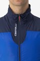 CASTELLI Cyklistická zateplená bunda - FLY TERMAL - modrá