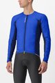 CASTELLI Cyklistická zateplená bunda - FLY JACK-SEY - modrá