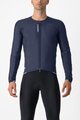 CASTELLI Cyklistický dres s dlhým rukávom zimný - FLY JACK-SEY - modrá