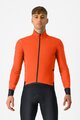 CASTELLI Cyklistická zateplená bunda - ALPHA FLIGHT ROS - oranžová