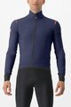 CASTELLI Cyklistická zateplená bunda - ALPHA FLIGHT ROS - modrá