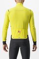 CASTELLI Cyklistická zateplená bunda - ALPHA FLIGHT ROS - žltá
