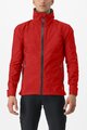 CASTELLI Cyklistická zateplená bunda - TRAIL GT - červená