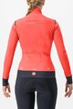 CASTELLI Cyklistická zateplená bunda - ALPHA FLIGHT ROS W - oranžová