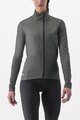 CASTELLI Cyklistická zateplená bunda - TRANSITION 2 W - šedá