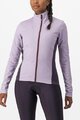 CASTELLI Cyklistická zateplená bunda - TRANSITION 2 W - fialová