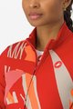CASTELLI Cyklistický dres s dlhým rukávom zimný - TROPICALE - červená
