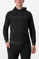 CASTELLI mikina - LOGO HOODIE - čierna