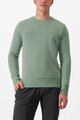 CASTELLI pulóver - LOGO SWEATSHIRT - svetlo zelená