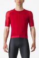 CASTELLI Cyklistický dres s krátkym rukávom - AERO RACE 7.0 - červená