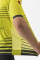 CASTELLI Cyklistický dres s krátkym rukávom - CLIMBER´S 4.0 - žltá