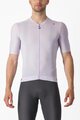 CASTELLI Cyklistický dres s krátkym rukávom - ESPRESSO - fialová