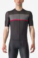 CASTELLI Cyklistický dres s krátkym rukávom - TRADIZIONE - antracitová