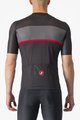 CASTELLI Cyklistický dres s krátkym rukávom - TRADIZIONE - antracitová
