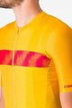 CASTELLI Cyklistický dres s krátkym rukávom - UNLIMITED ENDURANCE - žltá
