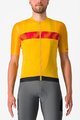 CASTELLI Cyklistický dres s krátkym rukávom - UNLIMITED ENDURANCE - žltá