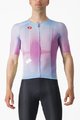 CASTELLI Cyklistický dres s krátkym rukávom - R-A/D - fialová