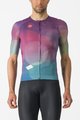 CASTELLI Cyklistický dres s krátkym rukávom - R-A/D - fialová