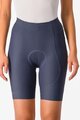CASTELLI Cyklistické nohavice krátke bez trakov - ESPRESSO W - modrá