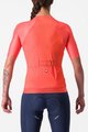 CASTELLI Cyklistický dres s krátkym rukávom - AERO PRO 7.0 W - oranžová