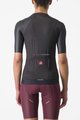 CASTELLI Cyklistický dres s krátkym rukávom - AERO PRO 7.0 W - antracitová