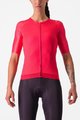 CASTELLI Cyklistický dres s krátkym rukávom - AERO PRO 7.0 W - ružová
