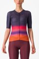 CASTELLI Cyklistický dres s krátkym rukávom - CLIMBER'S 4.0 W - fialová