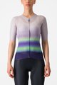 CASTELLI Cyklistický dres s krátkym rukávom - fialová